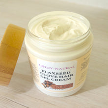Load image into Gallery viewer, FLAXEED & CLOVE HAIR GEL CREAM