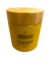 Load image into Gallery viewer, KOJIC| ARBUTIN | NIACINAMIDE |TURMERIC SCRUB