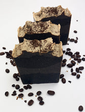 Load image into Gallery viewer, COFFEE AND OATMEAL EXFOLIATING SOAP