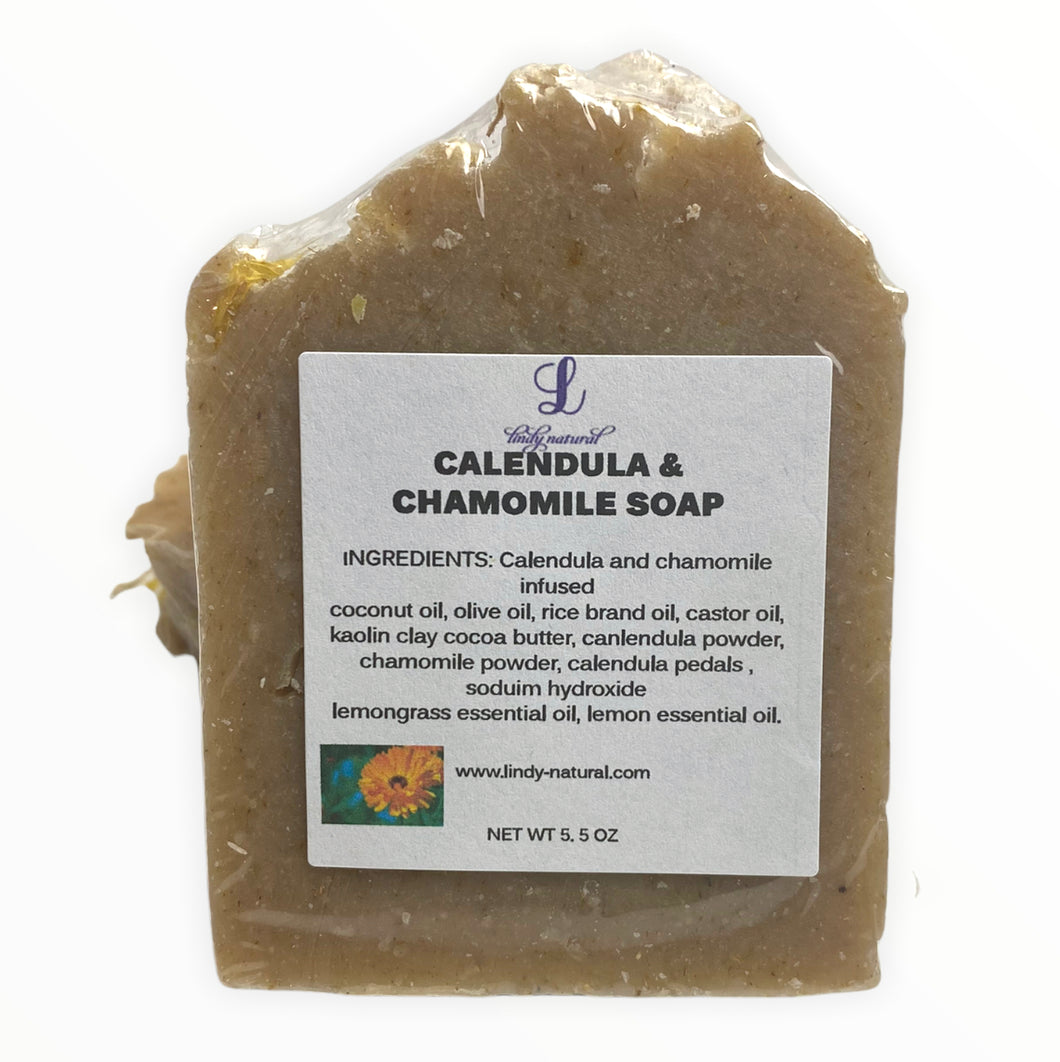 CALENDULA & CHAMOMILE SOAP