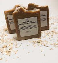 Load image into Gallery viewer, GOAT MILK | OATMEAL HONEY SOAP
