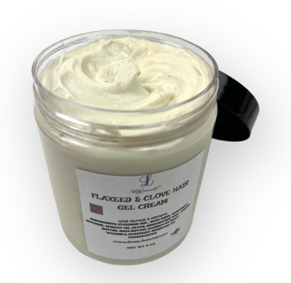 FLAXEED & CLOVE HAIR GEL CREAM